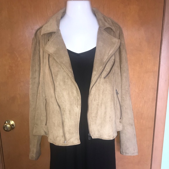 NWOT Lane Bryant suede jacket. Size 22/24. - Picture 2 of 8